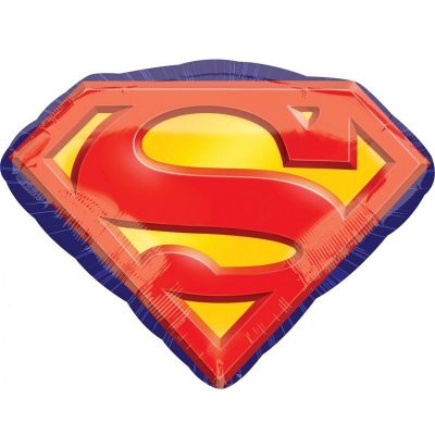 Шар Супермен эмблема 66 см