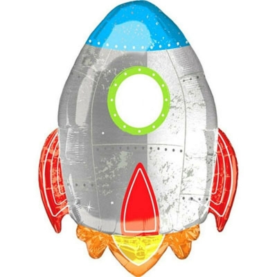 Воздушный шар фигура Ракета 73 см