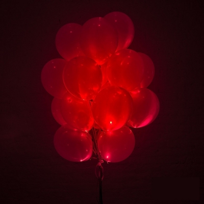 Светящиеся шары Красные