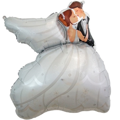 Воздушный шар фигура Свадебный танец 89 см