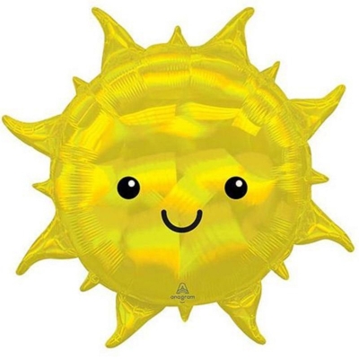 Шар фигура Солнце переливы 68 см
